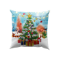 Preview: Diamond Painting Kissenbezug Weihnachtsbaum